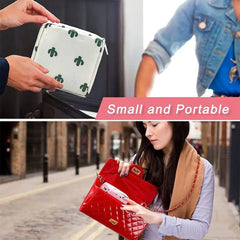Travel Sanitary Pad Pouch Multi-Purpose Portable Compact Period Bag  1 pc