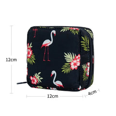 Travel Sanitary Pad Pouch Multi-Purpose Portable Compact Period Bag  1 pc