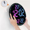 LED Digital Wall Clock Wi-Fi Enabled  Digital Clock 1pc