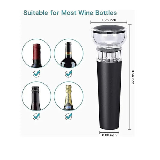 Wine Pourer Portable Decanter Aerator Wine Stopper Tool For Parties And Bars 1 pc