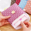Menstrual Sanitary Pouch Secret Period Accessories For Travel 4 pcs/ set