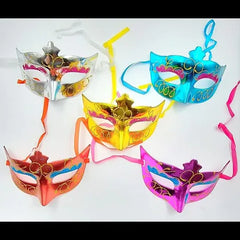 Glitter Masquerade Masks for Parties – Colorful Eye Masks for Birthday, Halloween, Christmas & Theme Party Decorations / Return Gifts Random 1pc