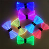 LED Light Up Bow Tie – RGB Color Changing Luminous Bowtie for Parties, Weddings, DJ, Club & Costume Events 1pc Random