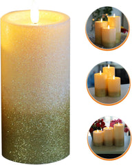 Flameless LED Candle Tea Light – Decorative Battery Operated Candle for Wedding, Home Décor, Parties & Gifting Beige Pack of 3
