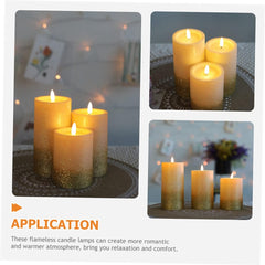 Flameless LED Candle Tea Light – Decorative Battery Operated Candle for Wedding, Home Décor, Parties & Gifting Beige Pack of 3