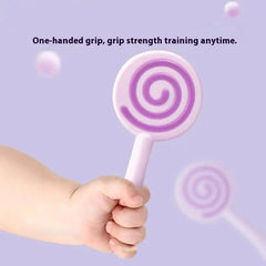 Lollipop Shaped Baby Teether – BPA Free Silicone Teething Toy for Infants & Babies | Soft Organic Teether for Gum Relief & Sensory Development  Pack of 4, Multicolor