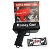 Money Gun Toy – Cash Shooter Gun with Fake Dollar Notes, Party Money Blaster for Weddings, Birthdays, Clubs & Fun Events Random 1pc