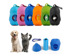 Penguin Disposable Bag Holder – Baby Diaper Disposal Bags with Portable Dispenser | Dog Poop Waste Bag Holder for Diapers, Pet Waste & Kids Potty Cleanup Random 1pc