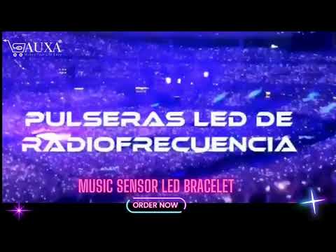 Music Sensor Led Bracelet Sound Sync Led Wristband 1pc