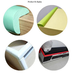 L Shape Rubber Corner Protector – Baby Safety Edge Guard for Tables, Furniture & Sharp Corners | Soft Impact-Absorbing Child Proof Protection Strip 2M Multicolor 1pc