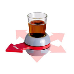 Spin The Shot Party Drinking Game – Shot Glass Spinner Game for Bachelor Parties & Friends 1pc